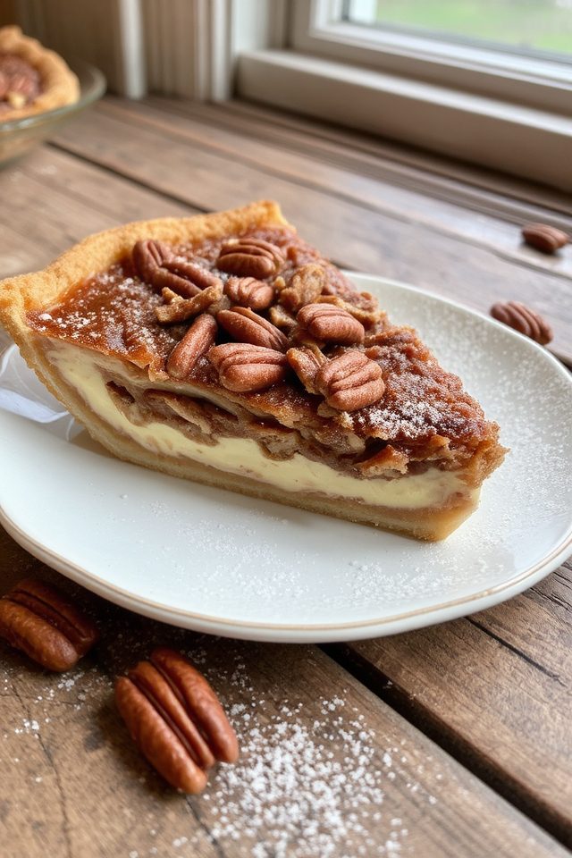 creamy nutty pie delight