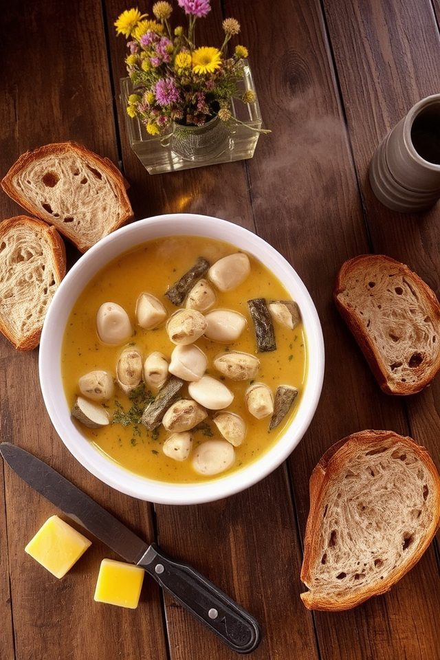 creamy oyster stew delight