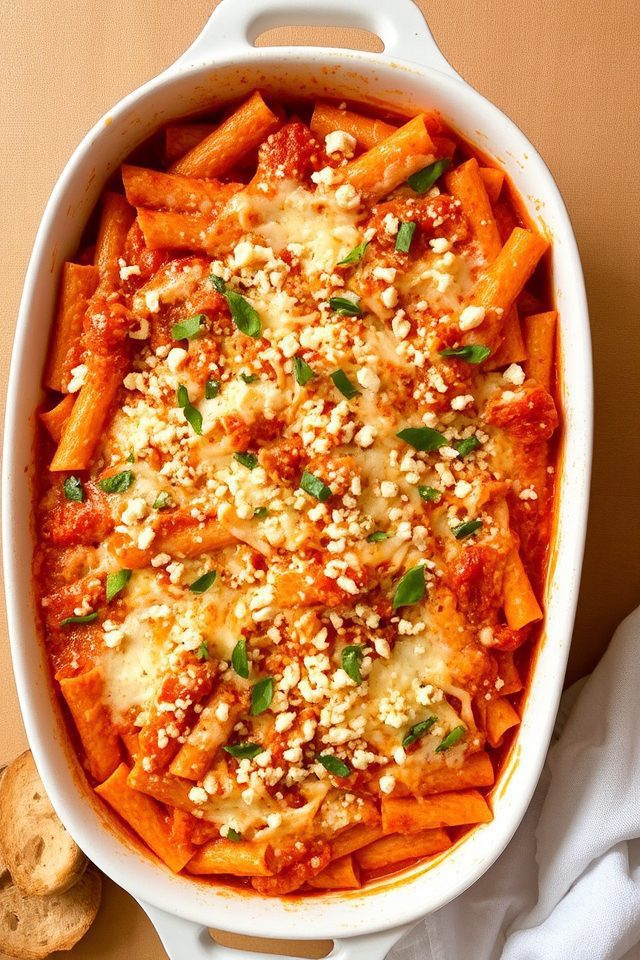 creamy pasta comfort food
