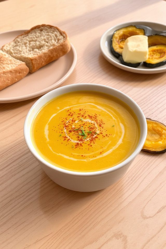 creamy summer squash soup