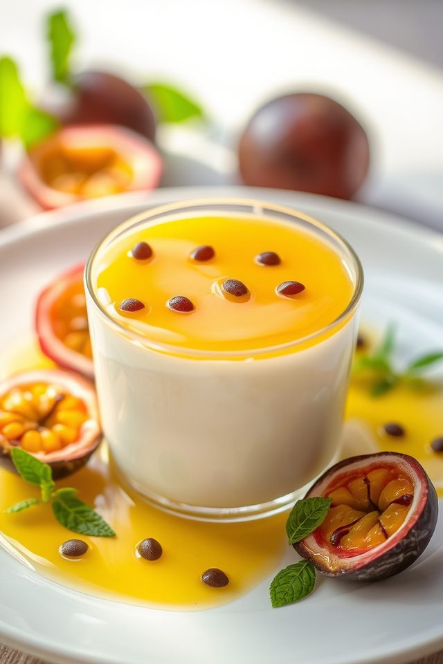 creamy tropical dessert delight