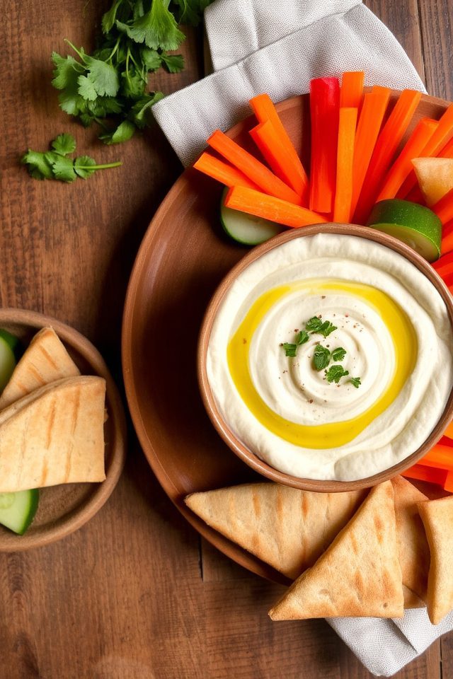 creamy white bean dip