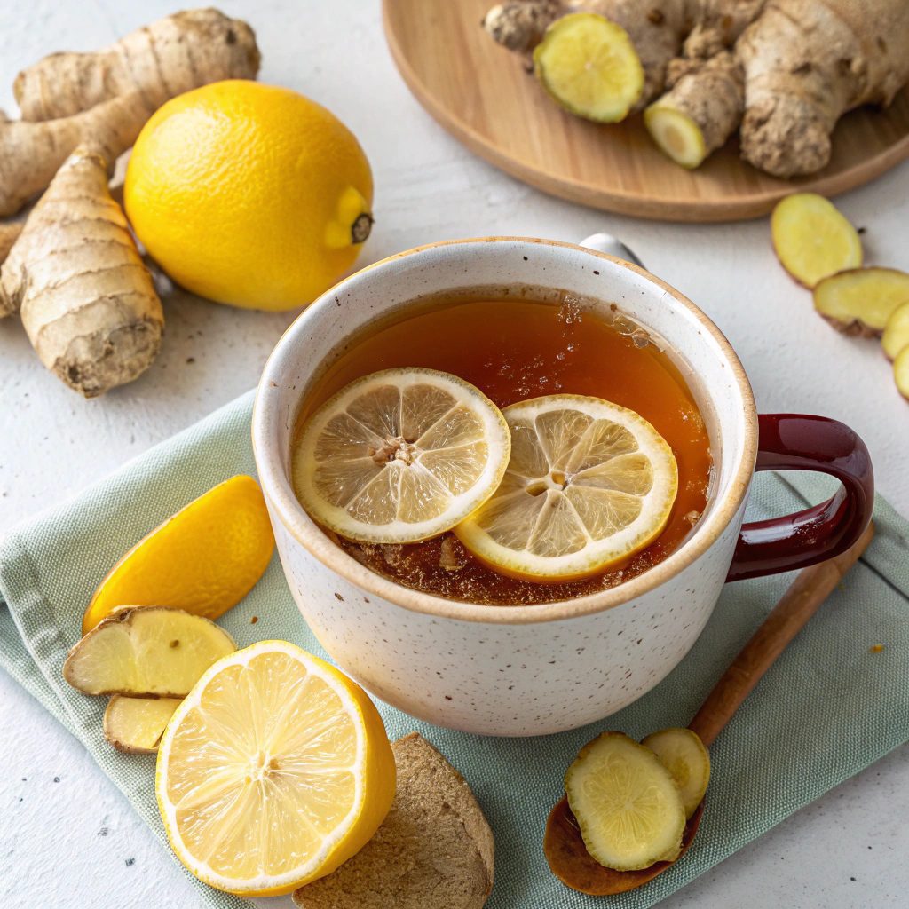 Ginger and Lemon Tea