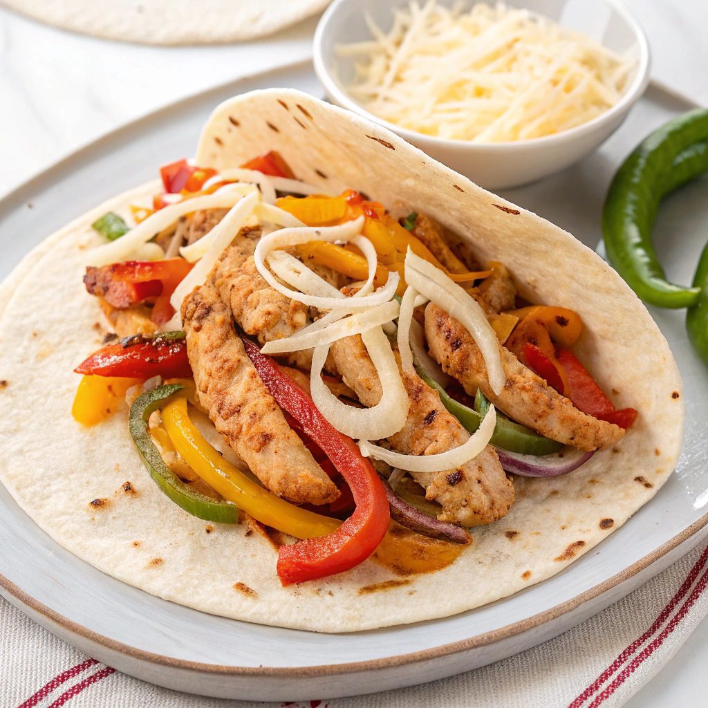 Delicious Chicken Fajitas For All