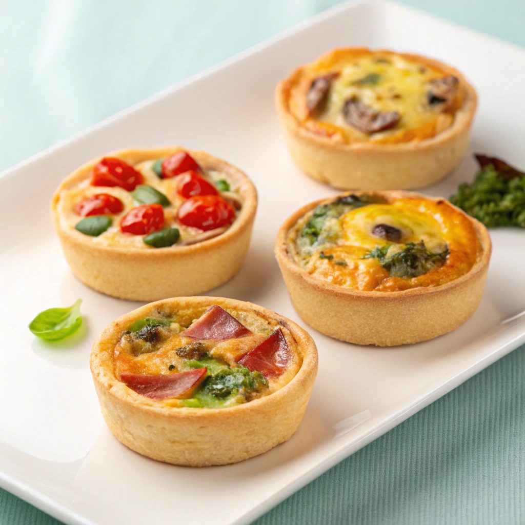 Mini Quiches To Delight Recipe