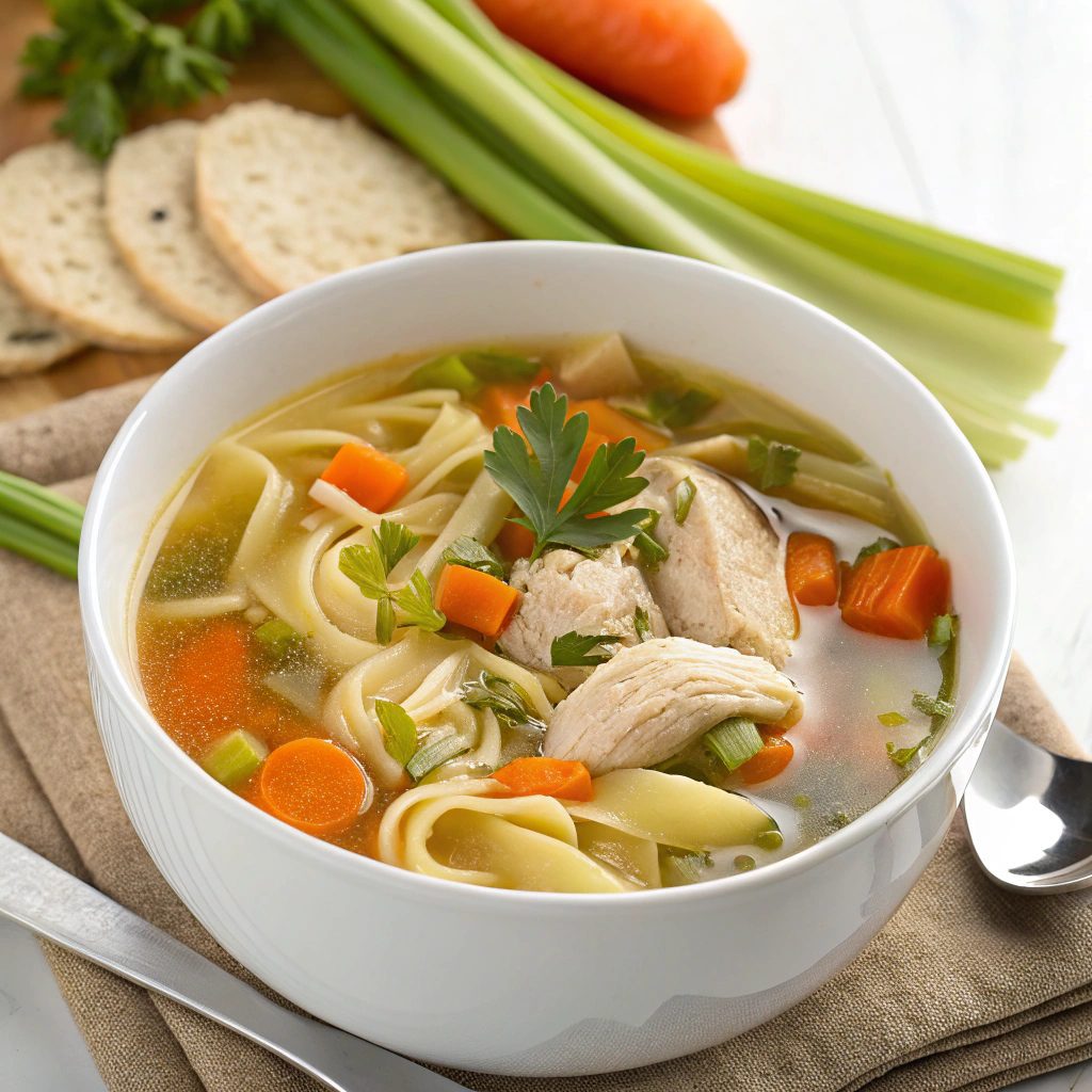 Homemade Chicken Noodle Soup Recipe