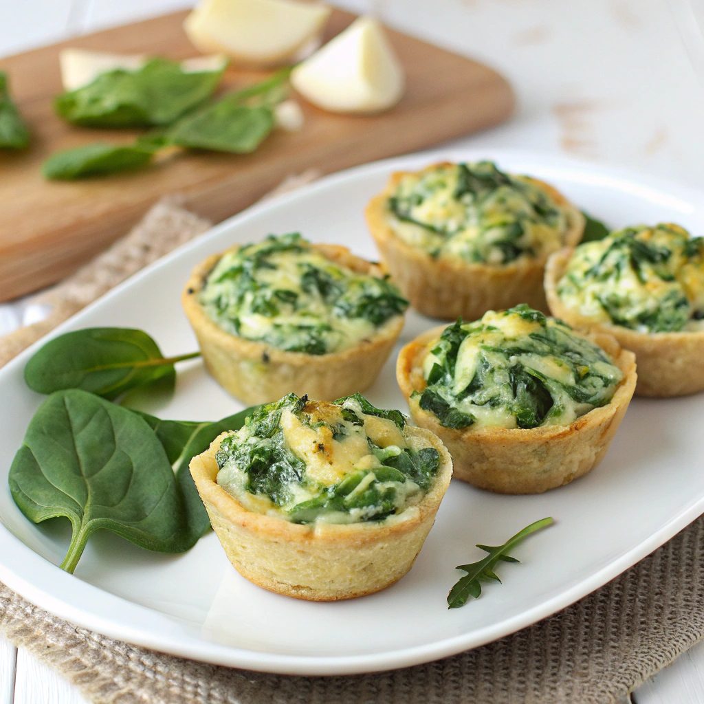 Spinach And Artichoke Bites