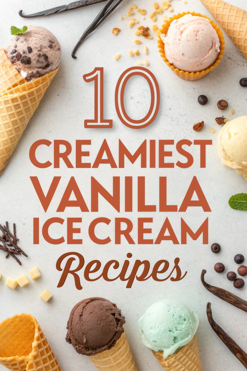 Creamiest Vanilla Ice Cream Recipes