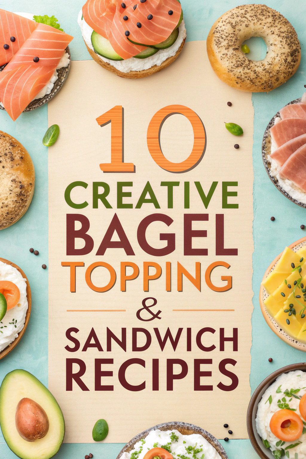 Creative Bagel Topping & Sandwich Recipes