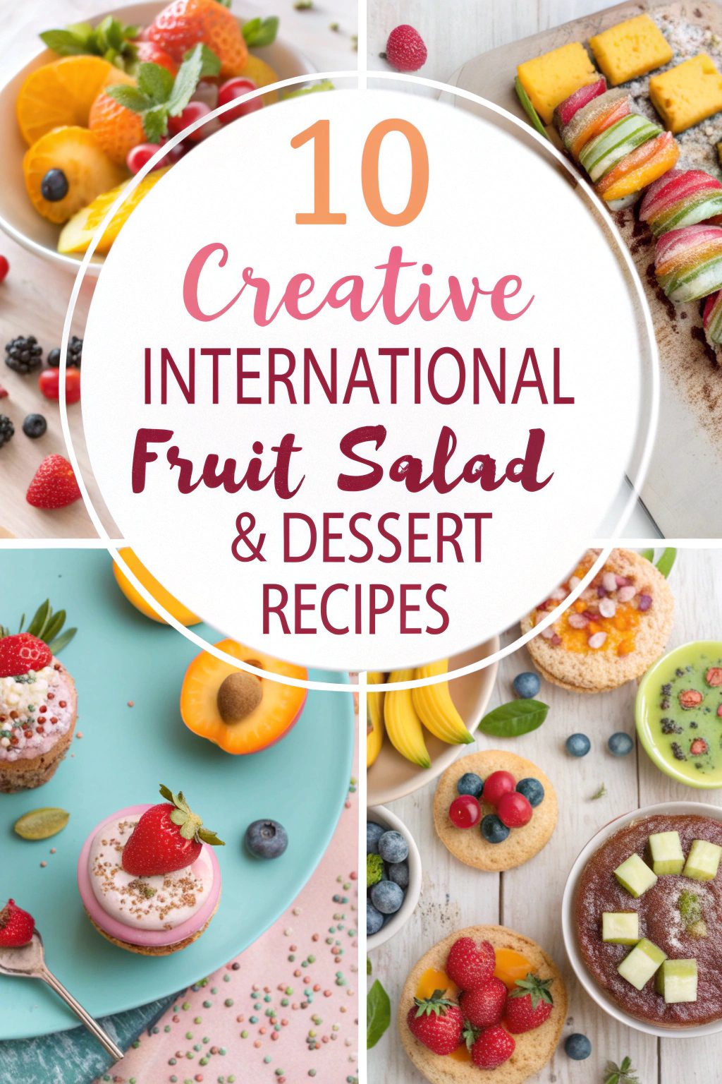 Creative International Fruit Salad & Dessert Recipes