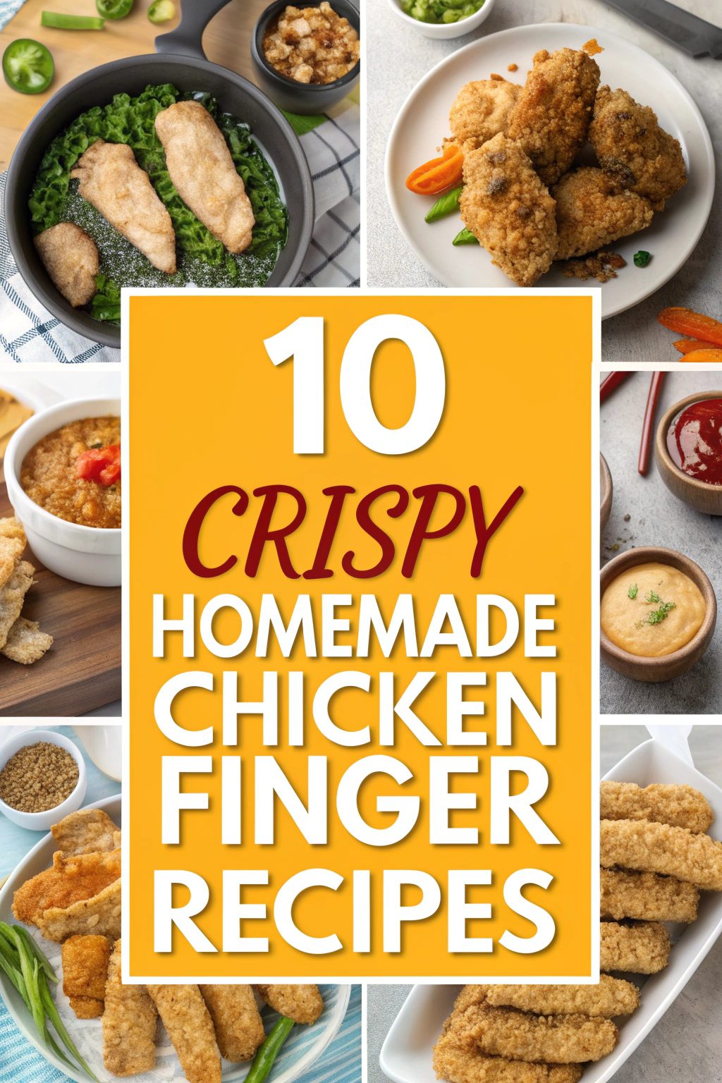 Crispy Homemade Chicken Finger Recipes