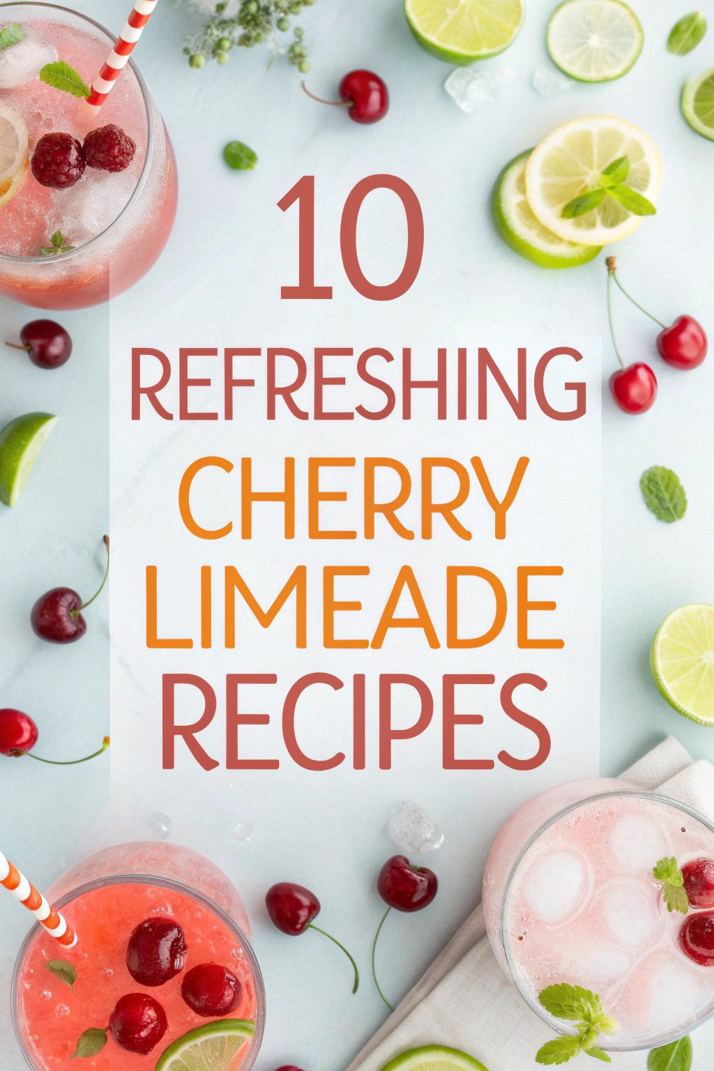 Refreshing Cherry Limeade Recipes