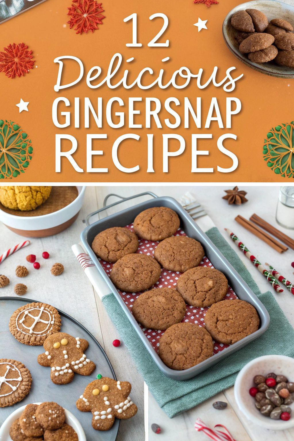Delicious Gingersnap Recipes