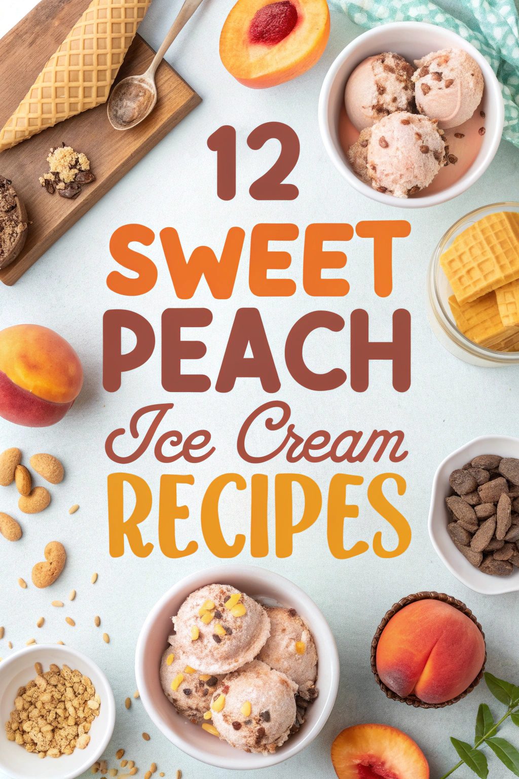 Sweet Peach Ice Cream Recipes