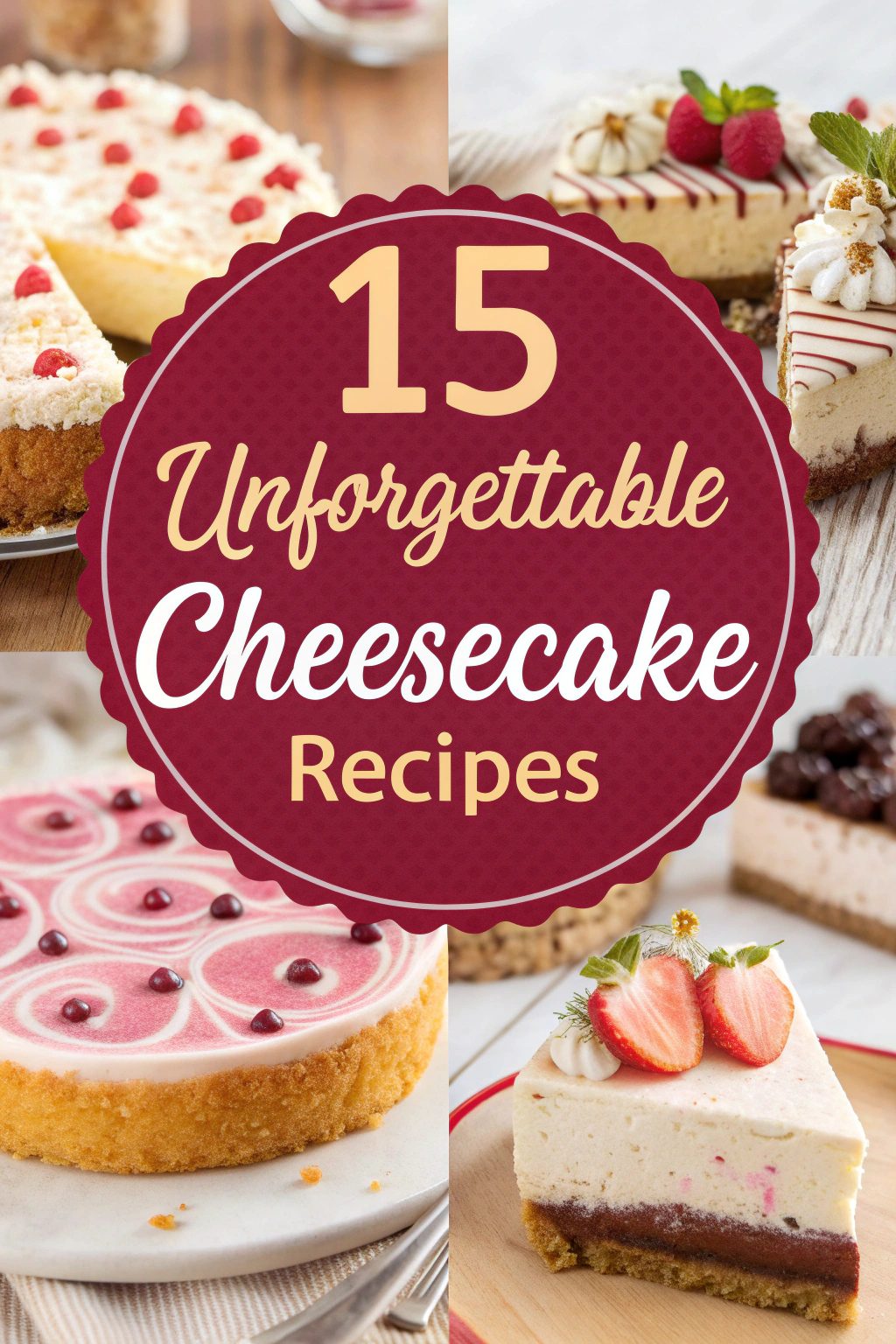 Unforgettable Cheesecake Recipes