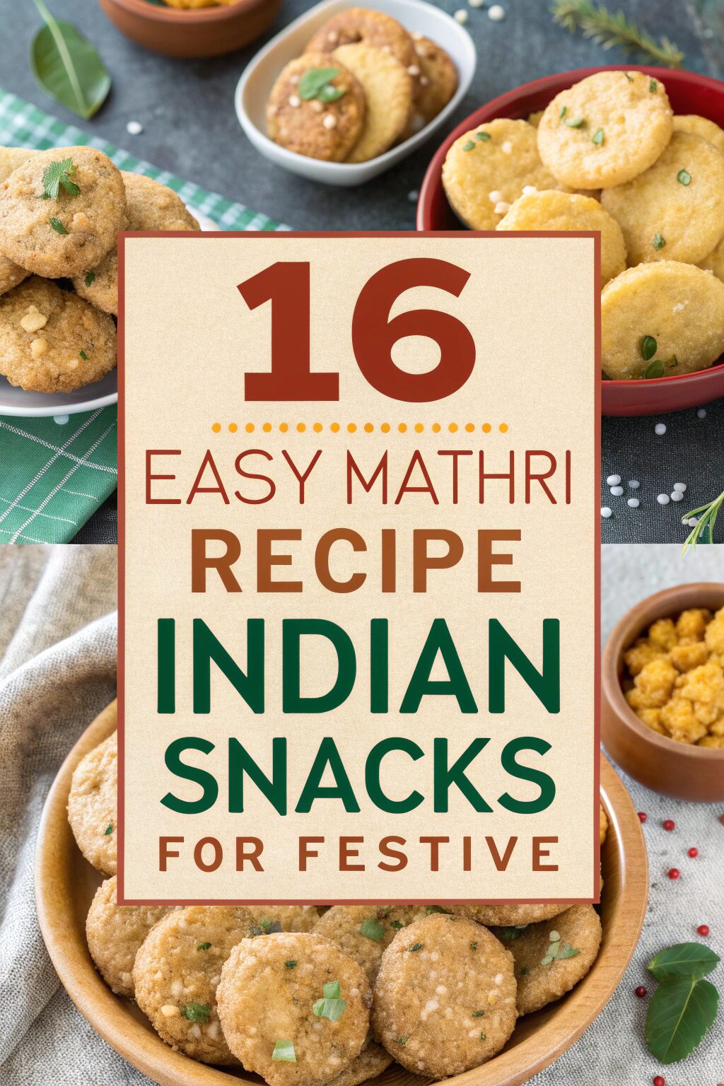 16 Easy Mathri Recipe Indian Snacks