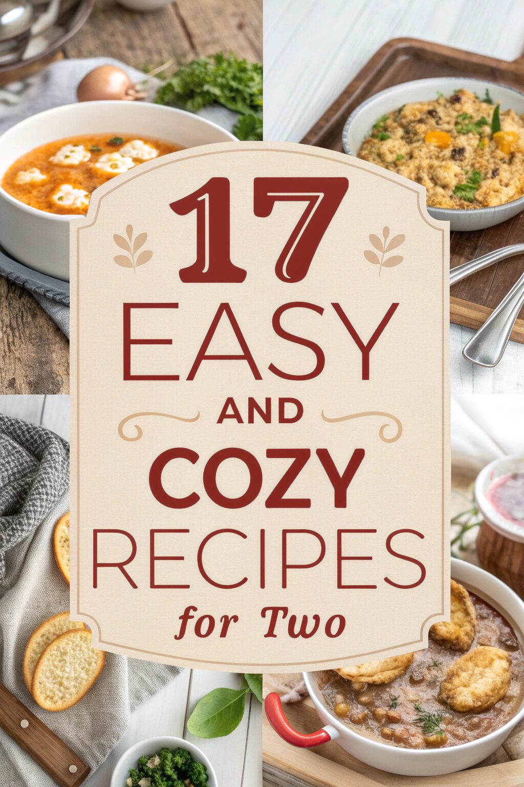 Easy and Cozy Recipes for Two