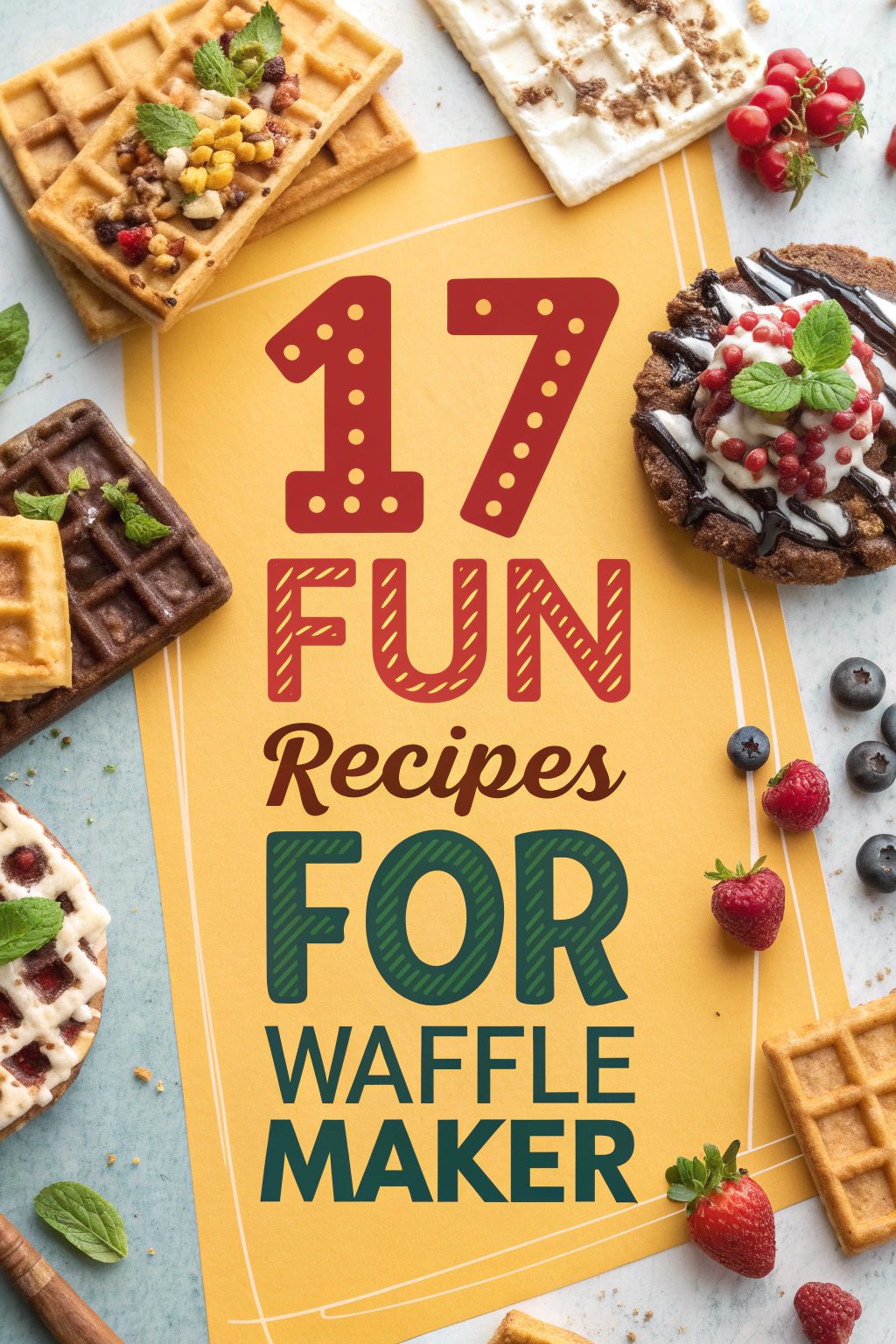 Fun Recipes for Waffle Maker