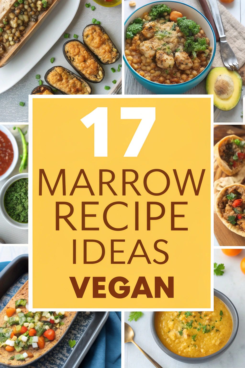 Marrow Recipe Ideas Vegan