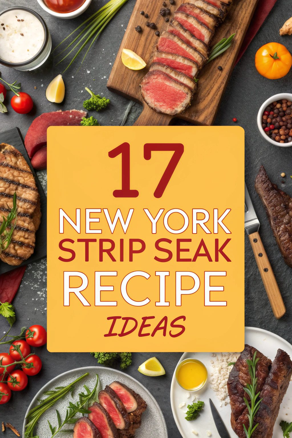 New York Strip Steak Recipe Ideas