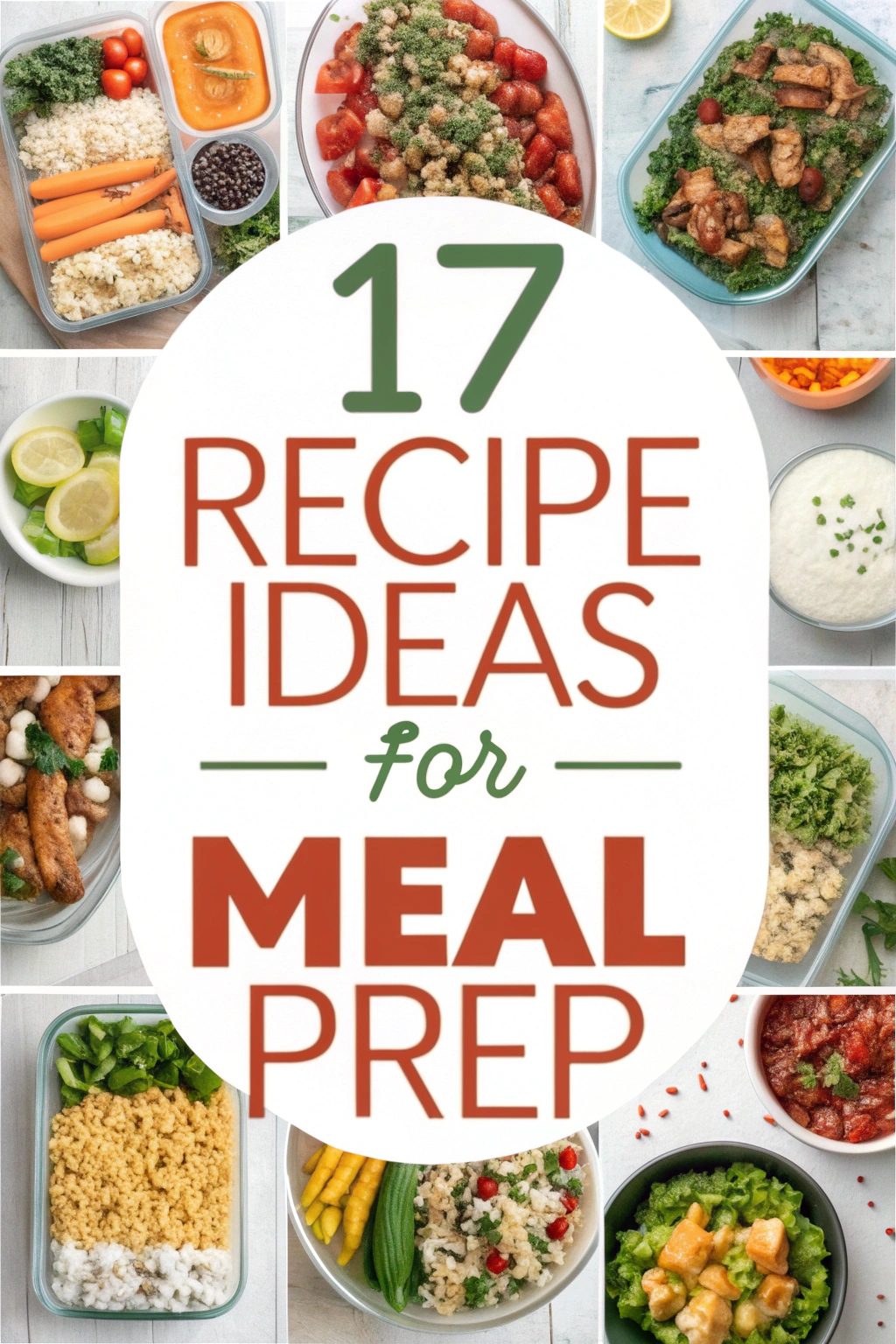 Recipe Ideas for Meal Prep