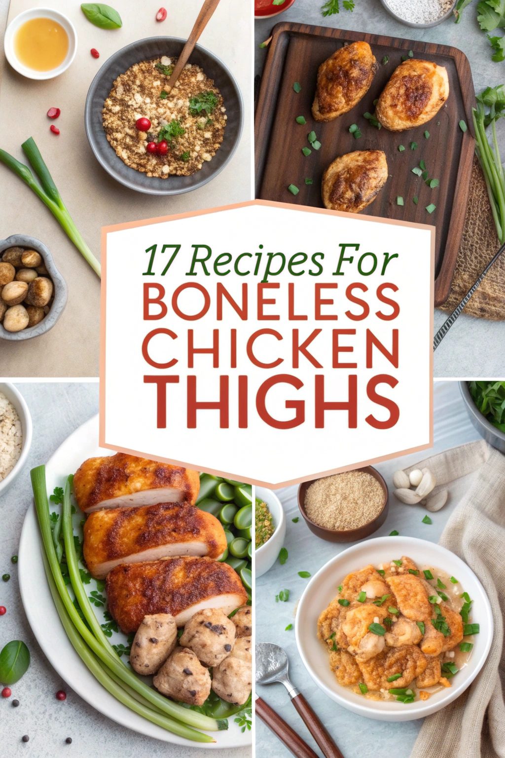 Recipes for Boneless Chicken Thighs