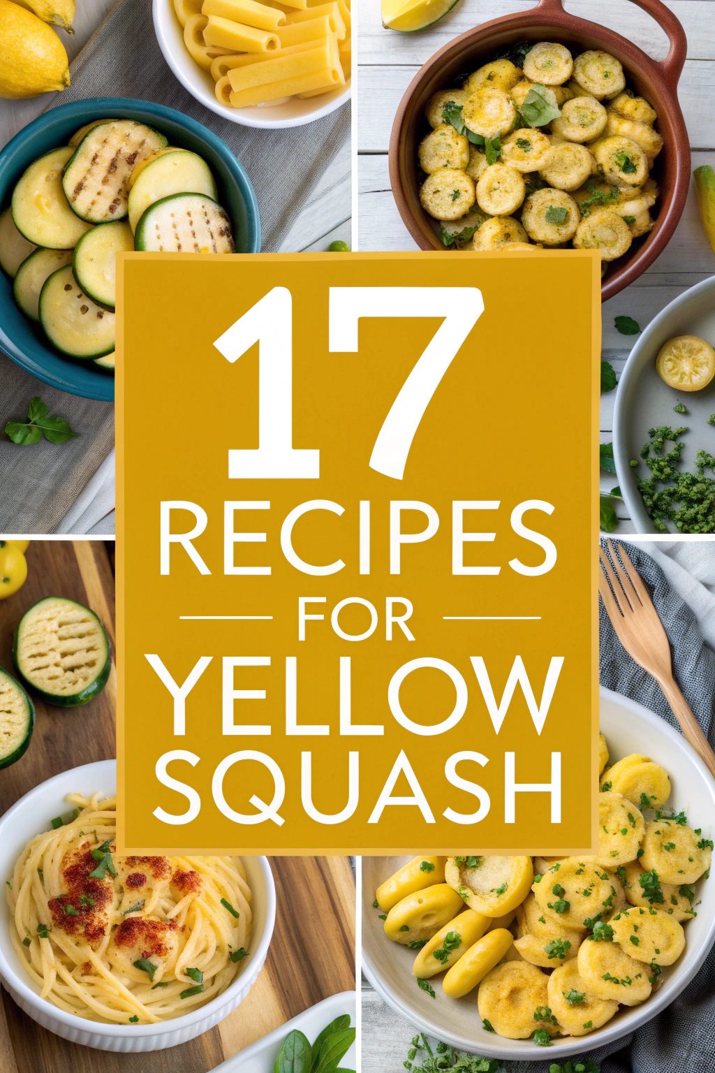 Recipes for Yellow Squash