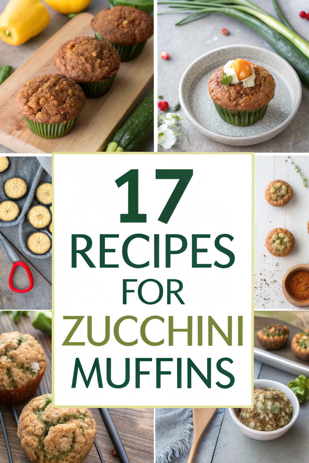 Recipes for Zucchini Muffins