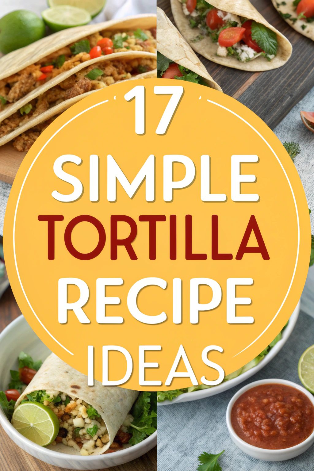 Simple Tortilla Recipe Ideas