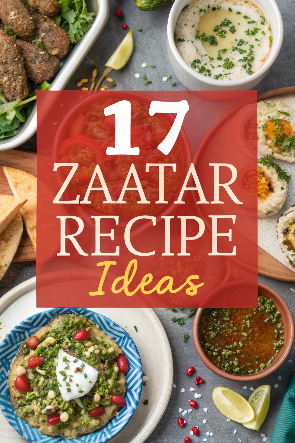 Zaatar Recipe Ideas