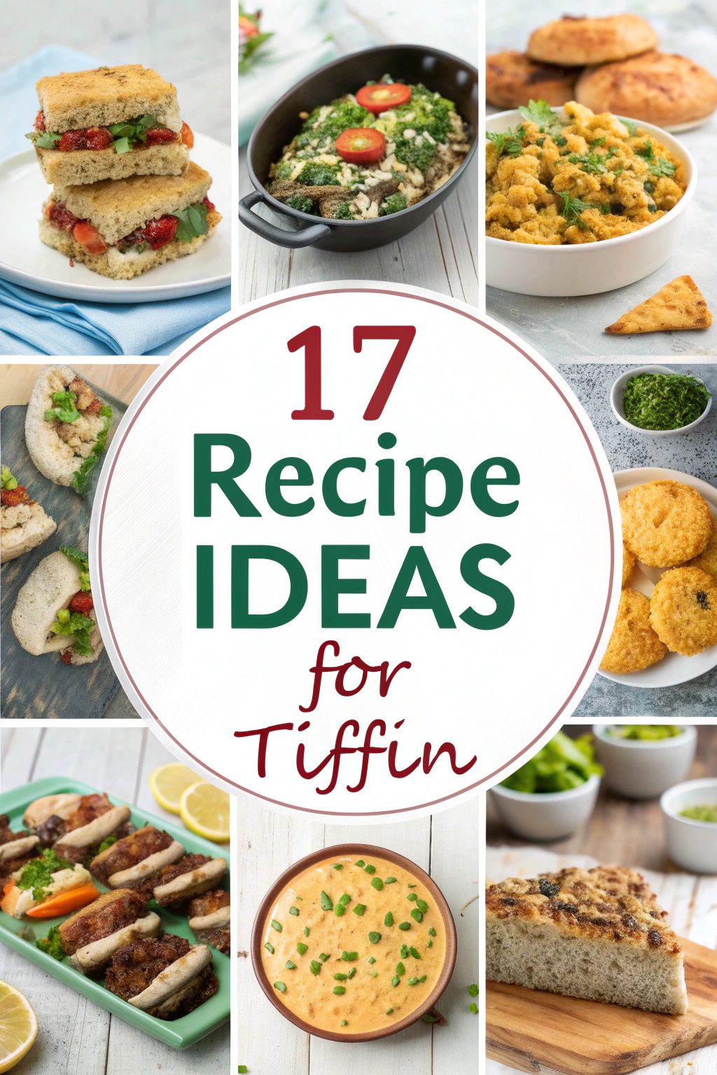 Recipe Ideas for Tiffin