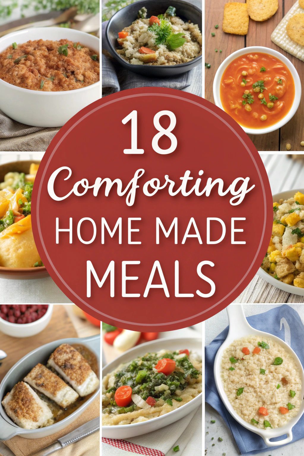 Comforting Home Made Meals