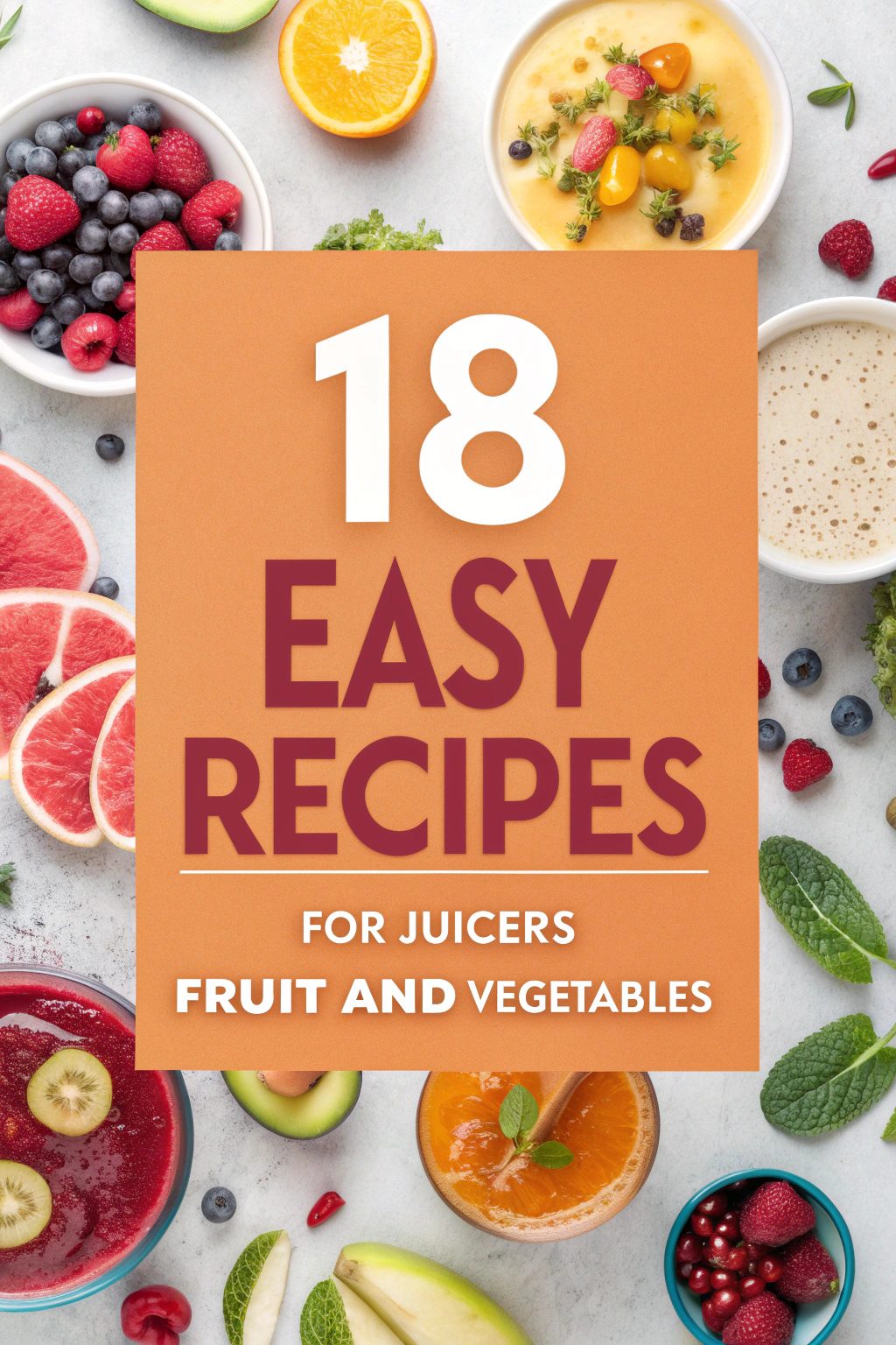 Easy Recipes for Juicers Fruit and Vegetables
