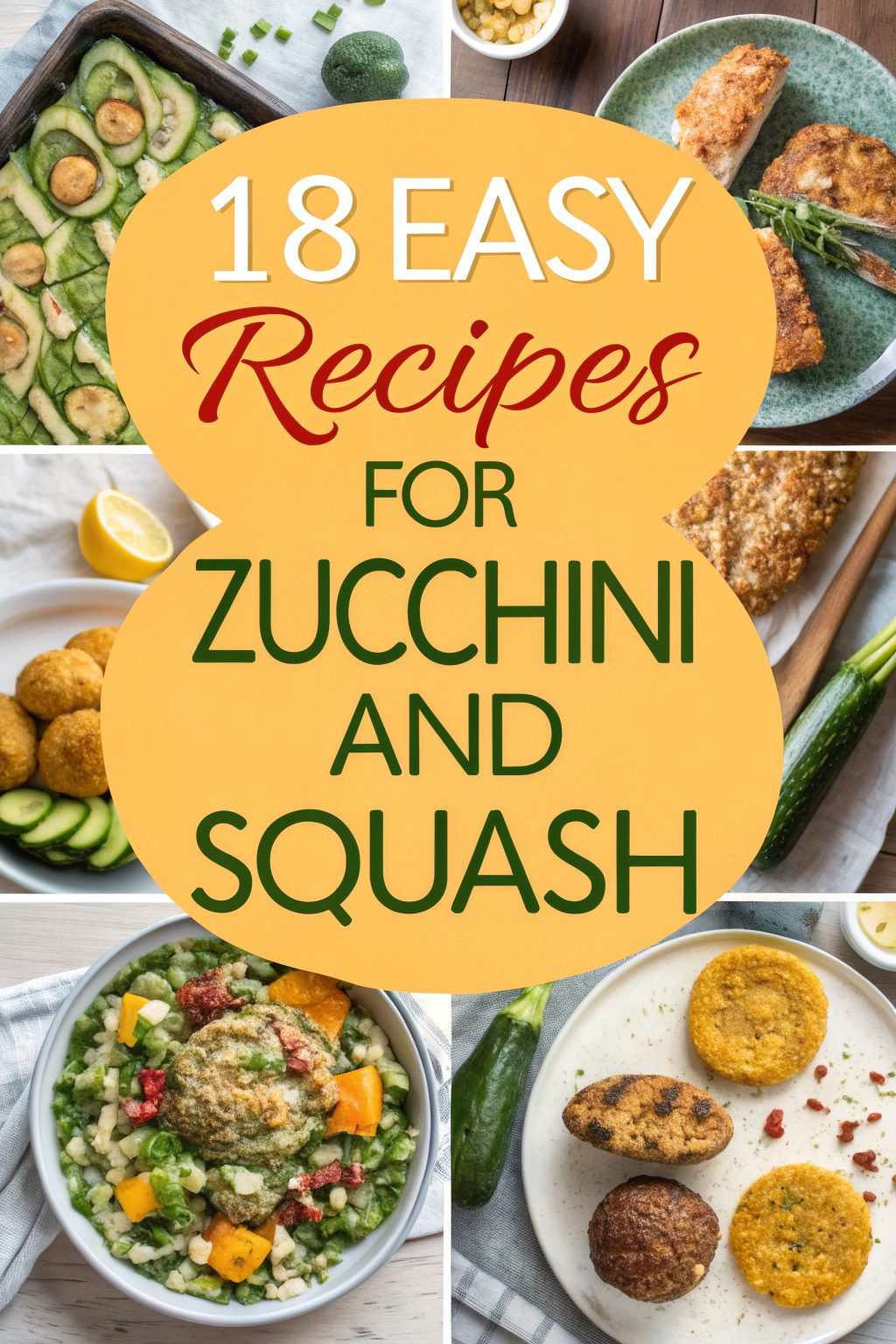 Easy Recipes for Zucchini and Squash