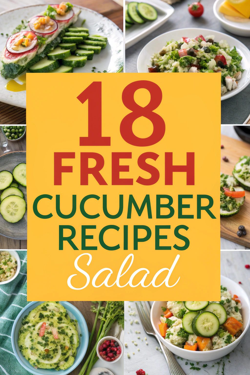 Fresh Cucumber Recipes Salad
