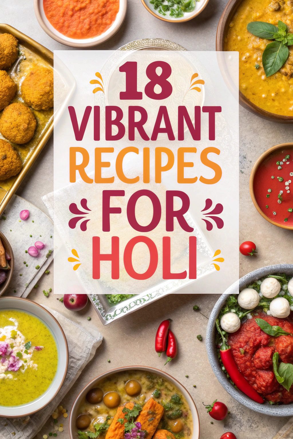 Vibrant Recipes for Holi