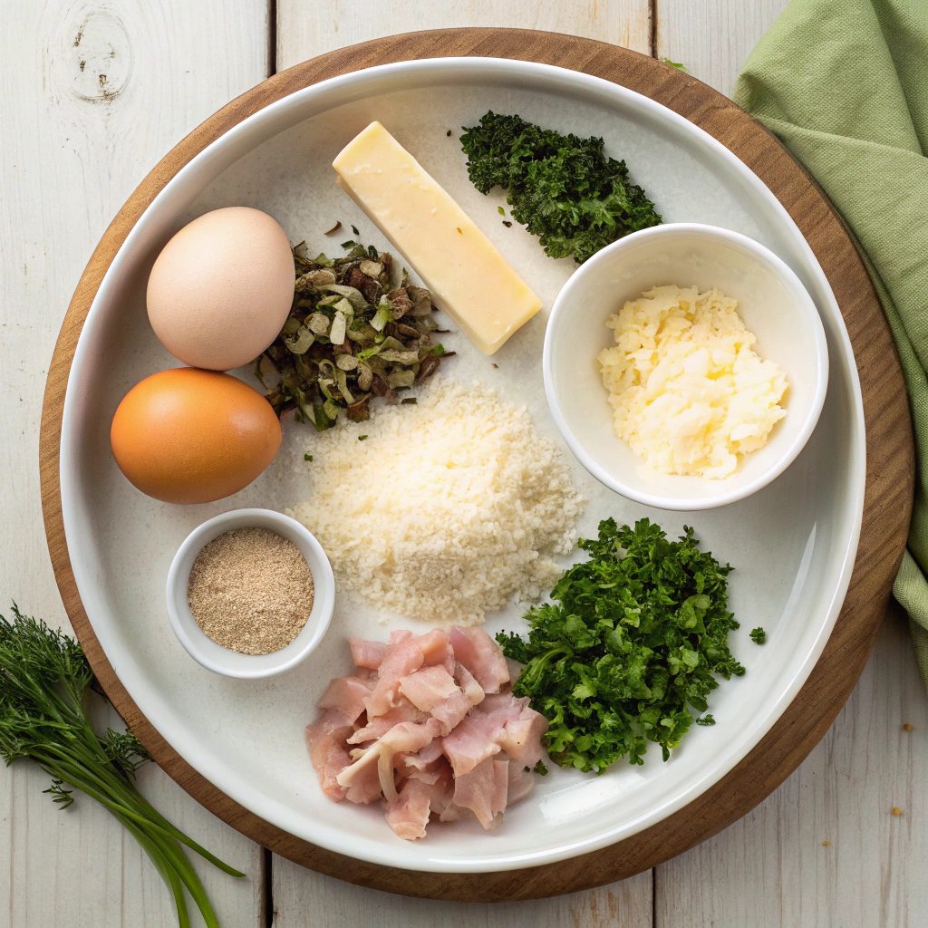 Ingredients For Eggs En Cocotte
