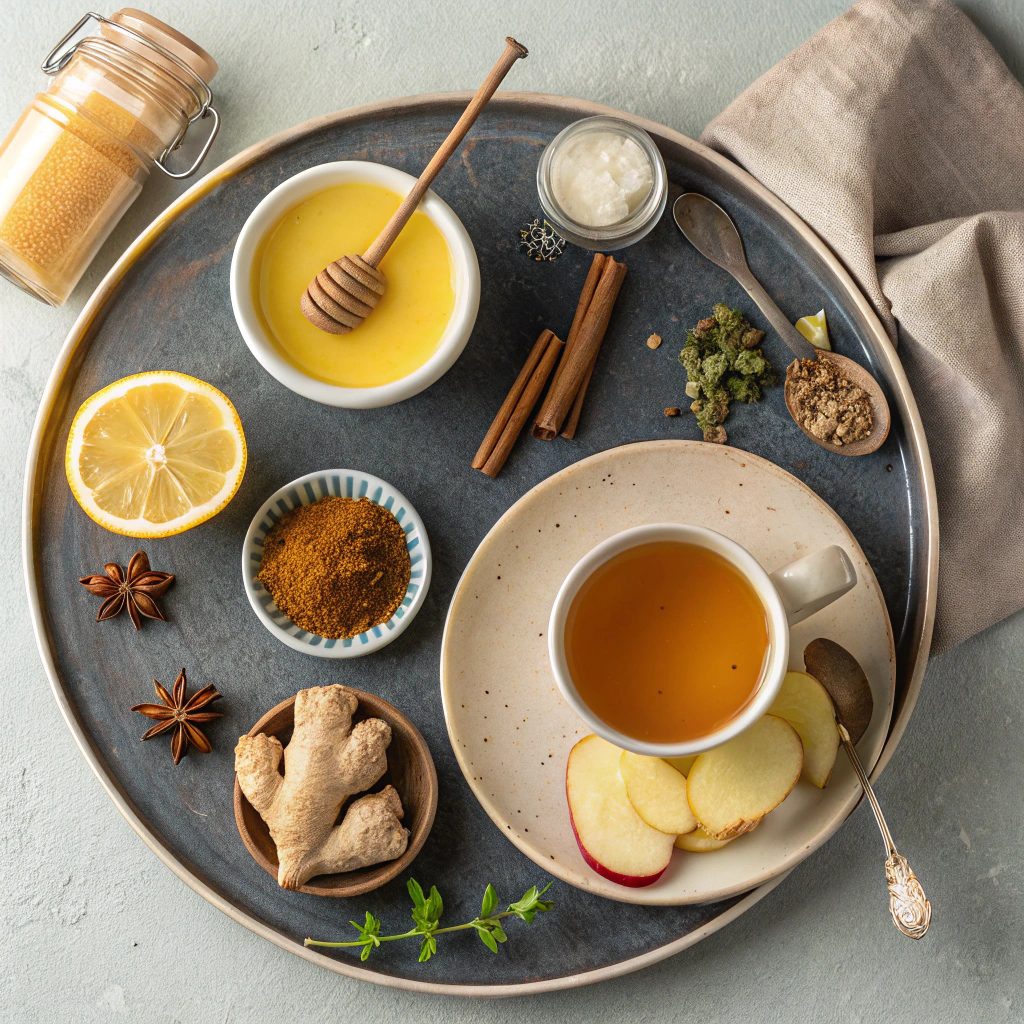 Ingredients For Warm And Soothing Beverages