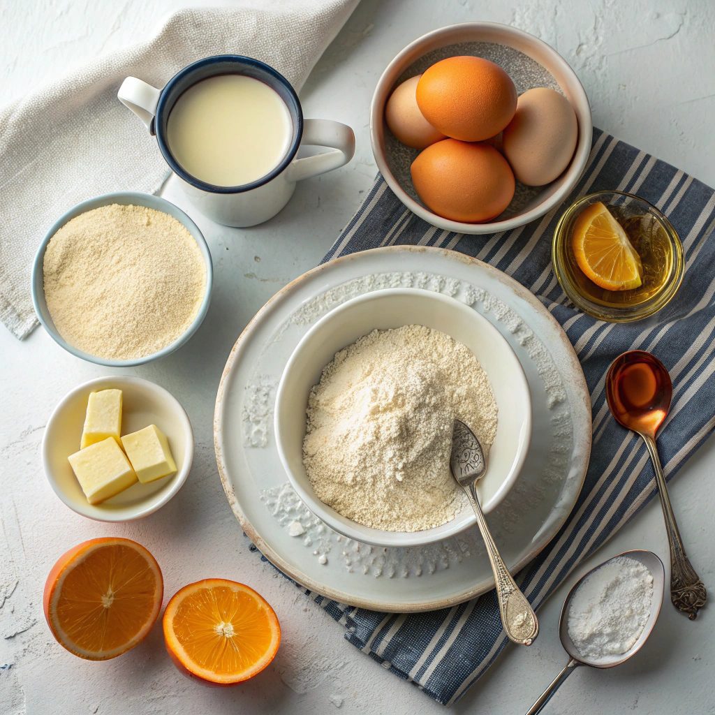 Ingredients For Crepes Suzette