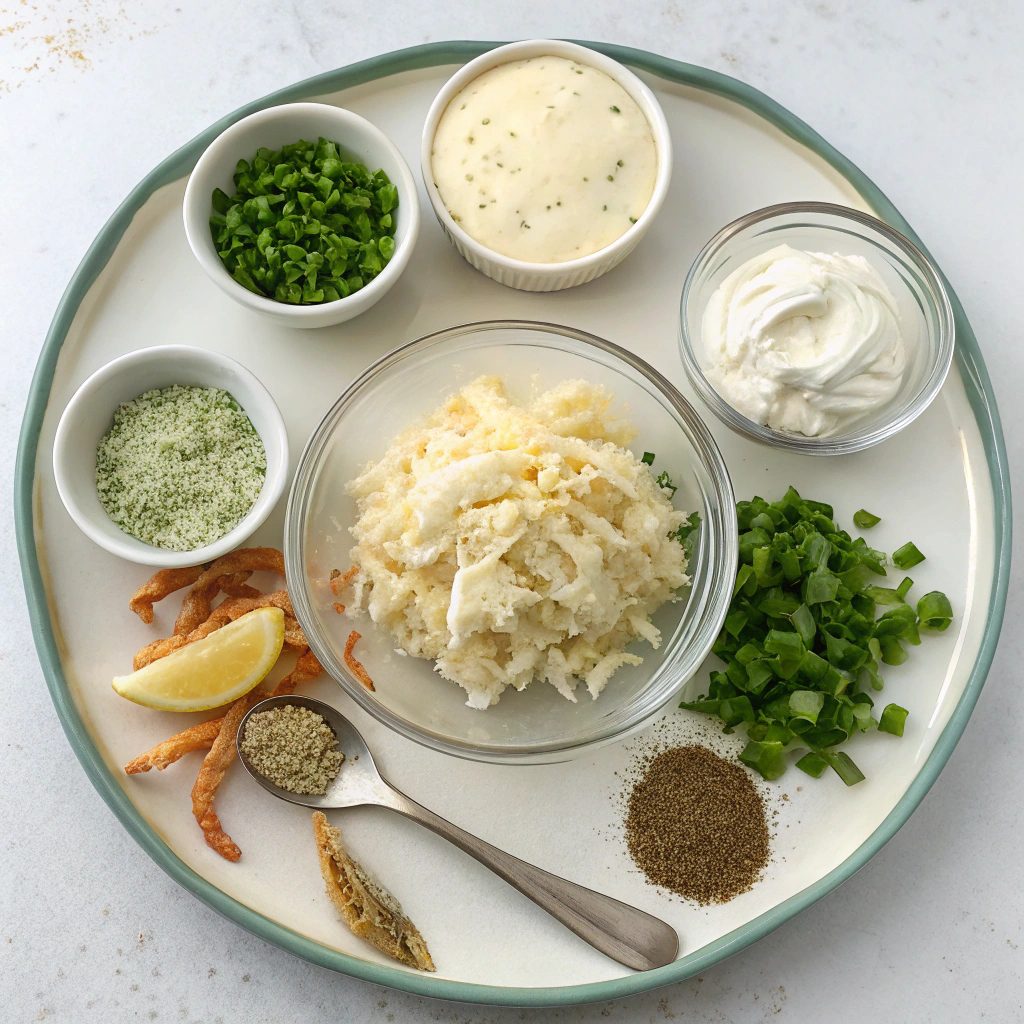 Ingredients For Crab and Cream Cheese Egg Rolls