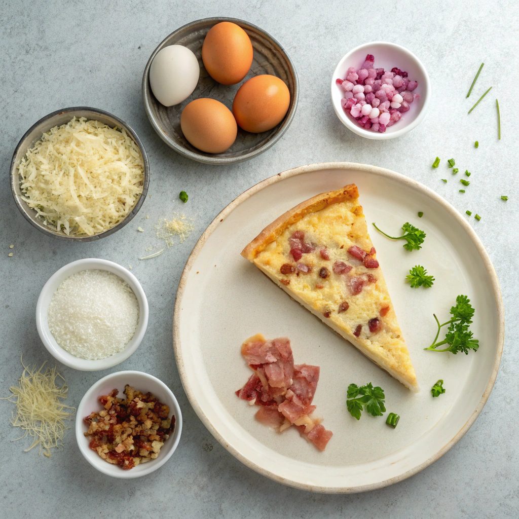 Ingredients For Quiche Lorraine Variations