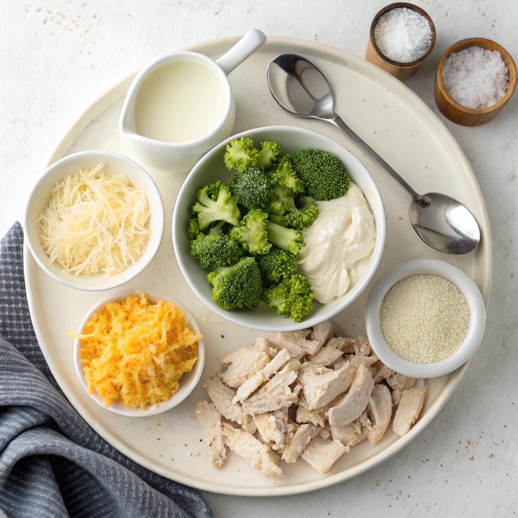 Ingredients For Chicken And Broccoli Casserole Recipe