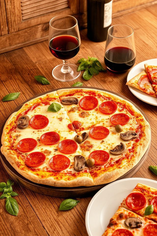 create your own pizza
