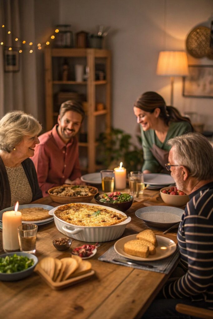 sharing meals creates bonding