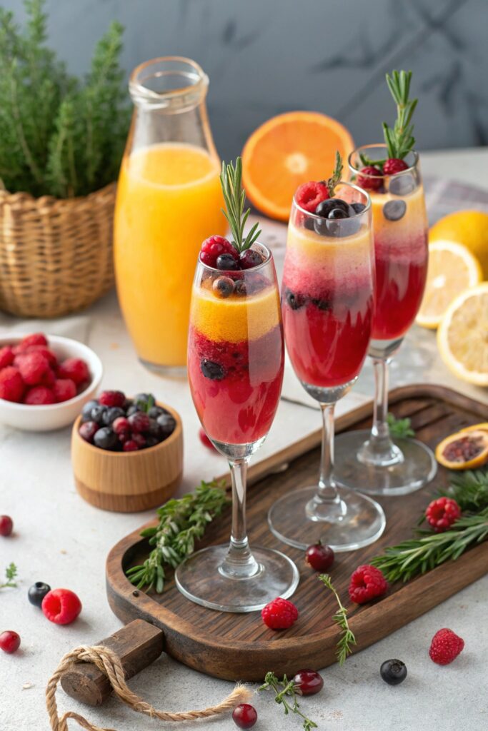 creative mimosa drink recipes