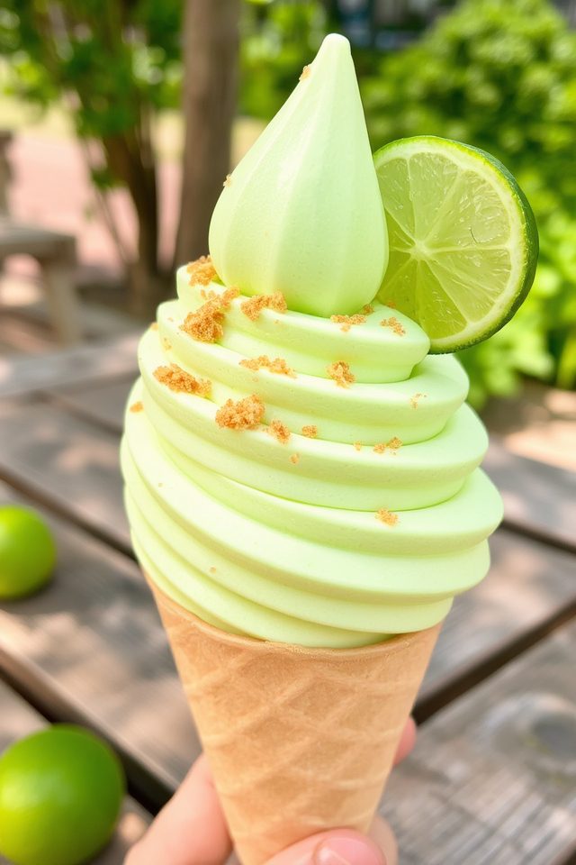 crisp creamy key lime delight