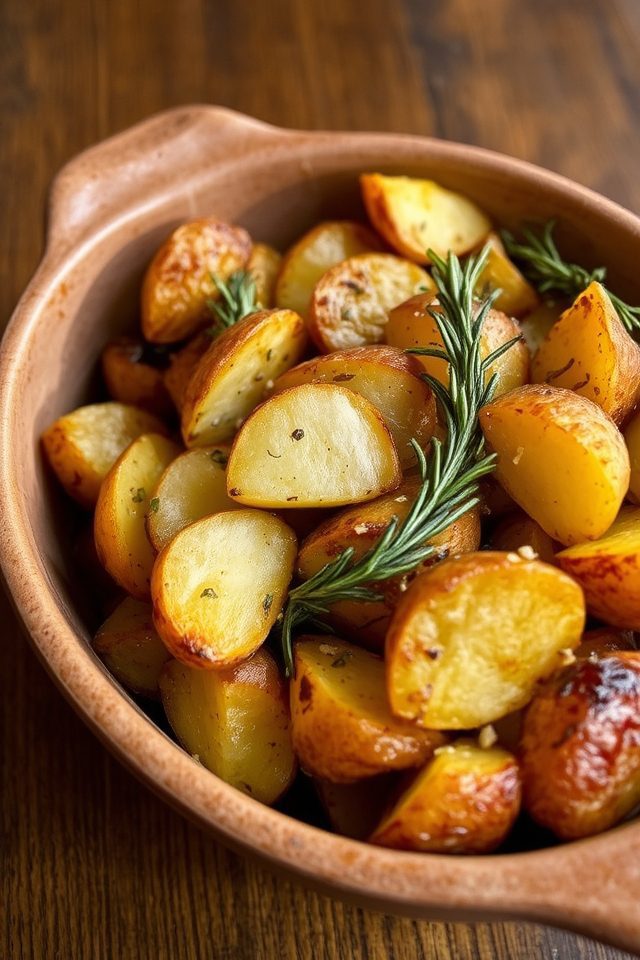 crispy garlic potato delight