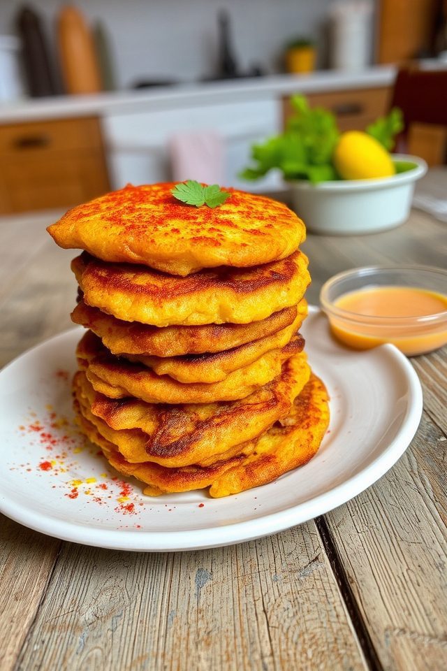crispy leftover mashed fritters