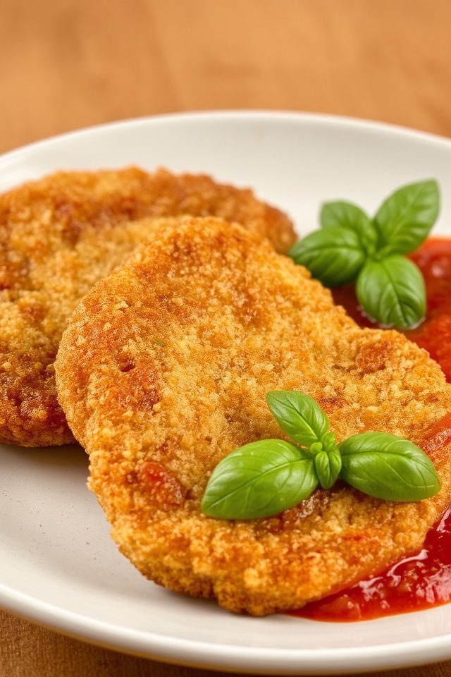 crispy pork chops dinner