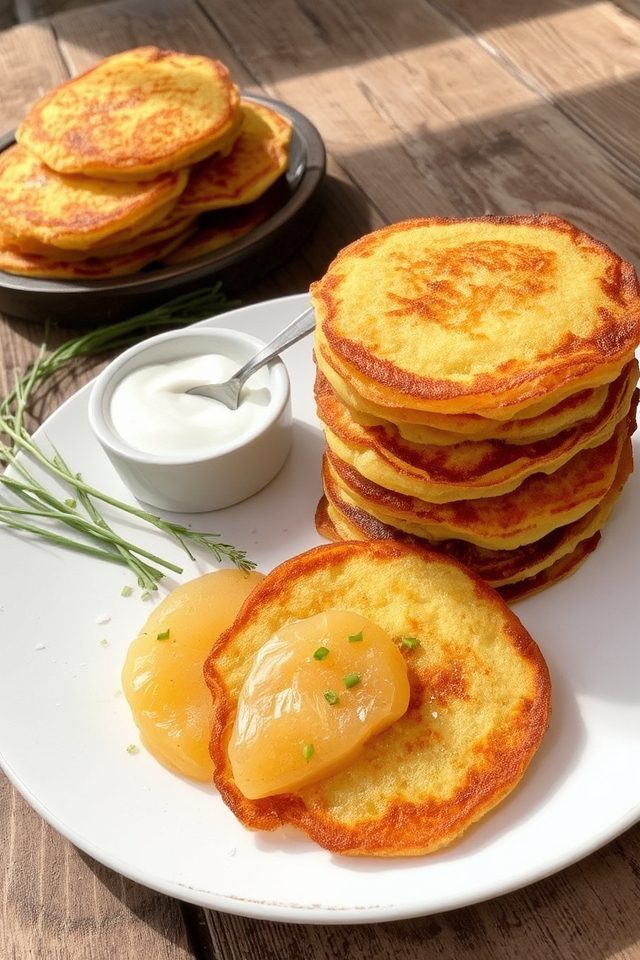 crispy potato pancakes delight